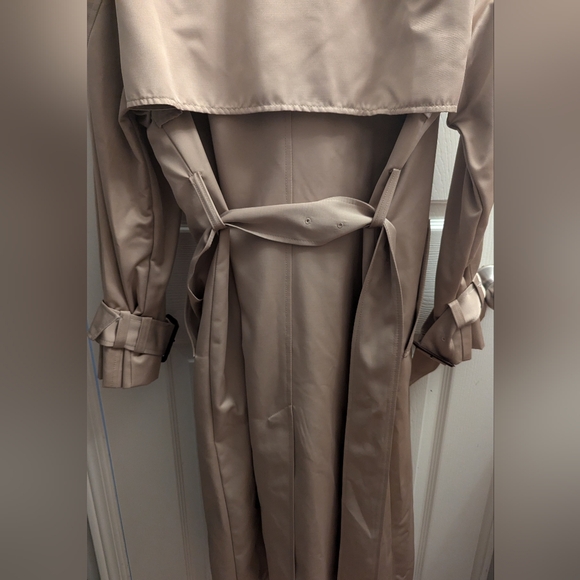 H&M Beige Long Trench Jacket - XS - Picture 2 of 6